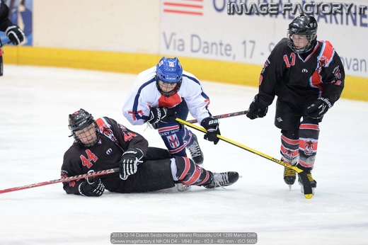 2013-12-14 Diavoli Sesto-Hockey Milano Rossoblu U14 1299 Marco Grilli